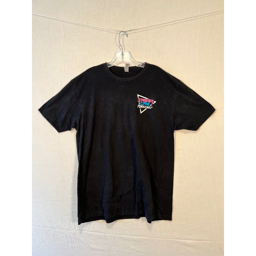 Next Level Apparel Mens Street Car Takeover Graphic T-Shirt Black XL 3465